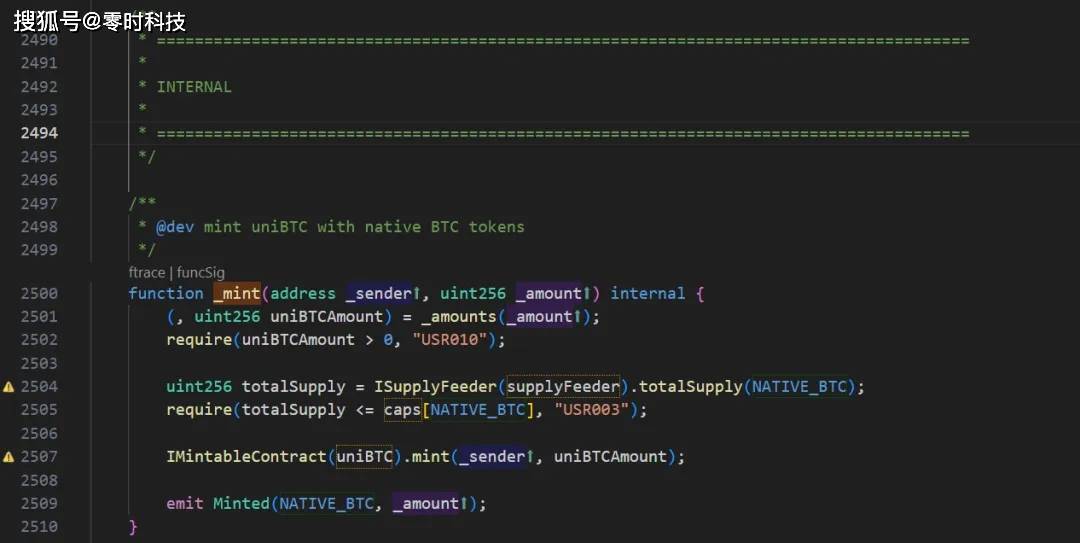 零时科技 || Bedrock uniBTC 攻击事件分析