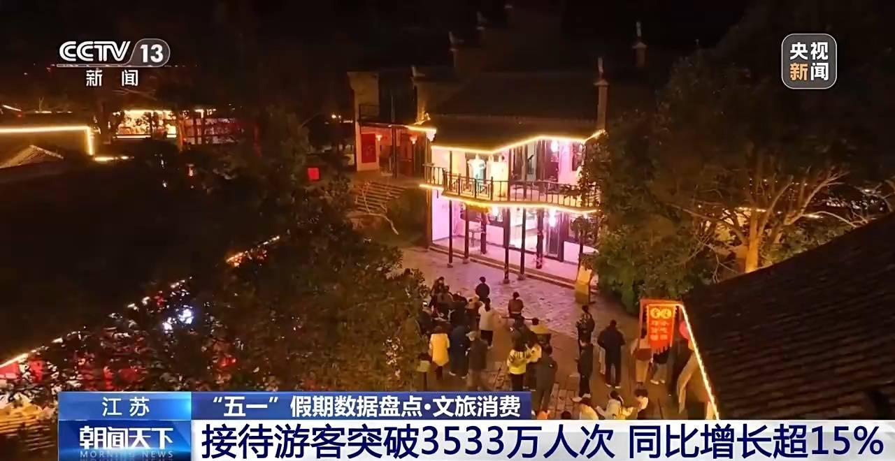 “五一”假期全国旅游市场大幅升温 一组数据看文旅消费→